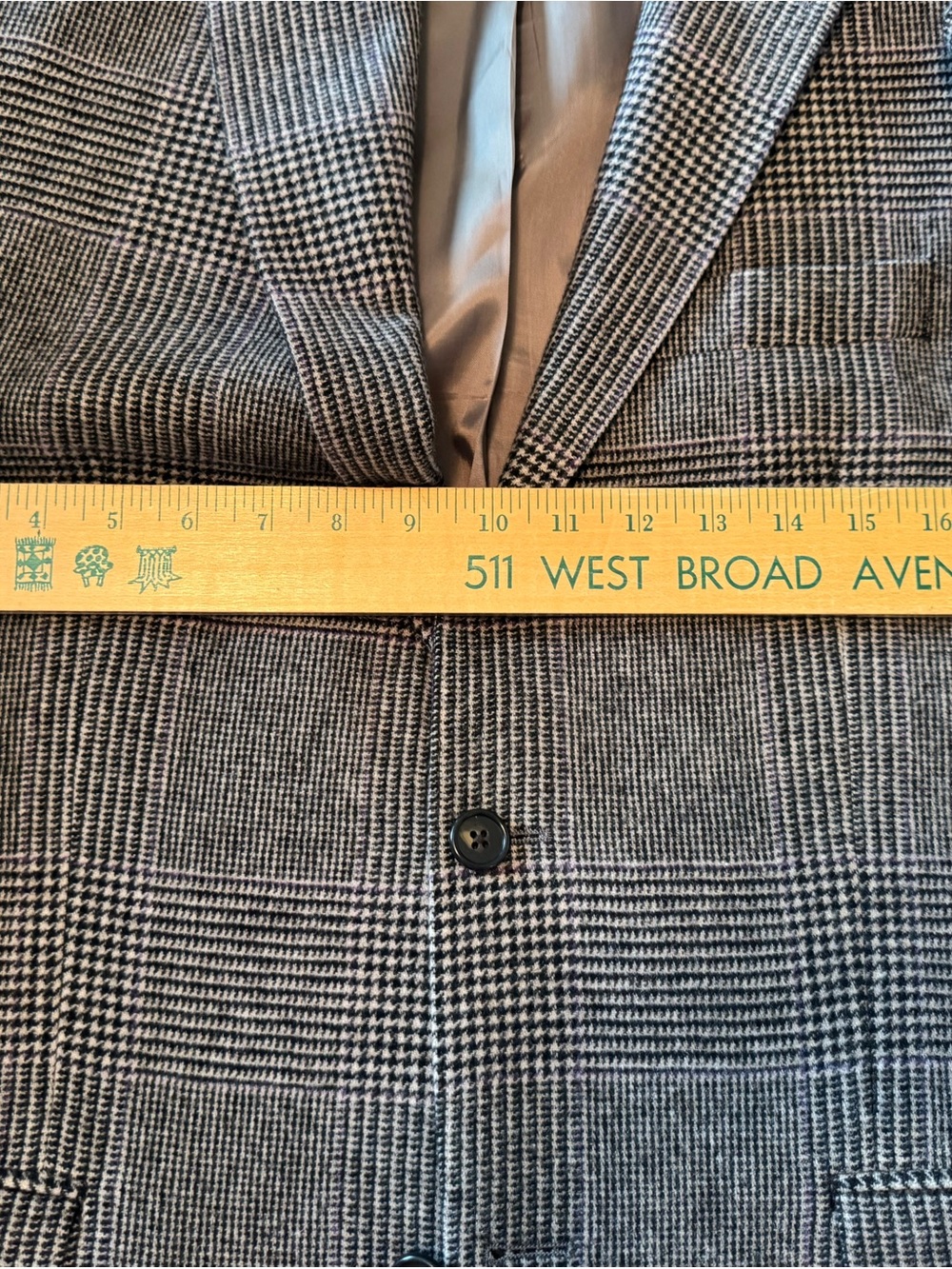 Ralph Lauren Gray Glen Plaid Wool Blazer - Picture 10 of 11